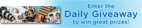 Enter the Daily Giveaway to win great prizes!